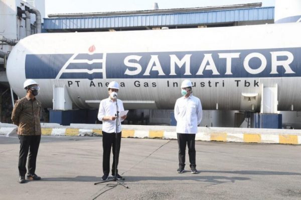 Tinjau Pabrik Oksigen, Presiden Ingin Pastikan Kebutuhan Oksigen Medis Nasional Terpenuhi