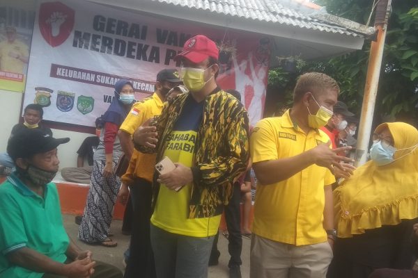 Farabi: Kegiatan Vaksi nasi Golkar Jangan Dianggap Ajang Kampanye.