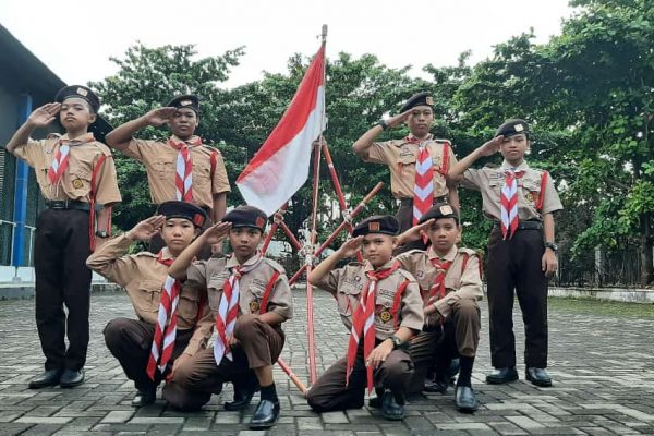 Asah Skill Santri & Santriwati dibidang Kepramukaan, SD Pesantren Modern Primago ikut Perlombaan Pramuka online Tingkat SD se-JABODETABEK