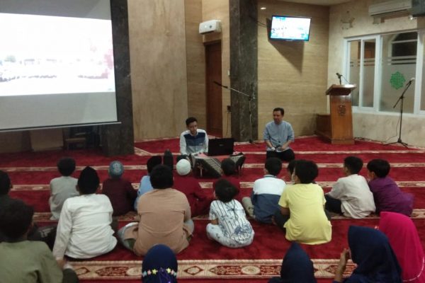 Kegiatan Mabit Masjid Masjid Al-Hidayah Tangerang bersama Bimbel Primago Depok