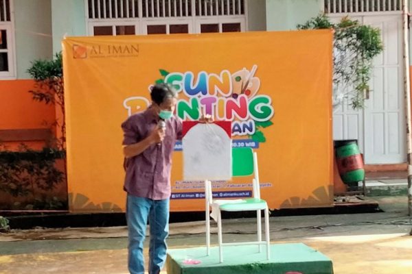 Kegiatan Fun Painting Al-Iman Berlangsung Meriah