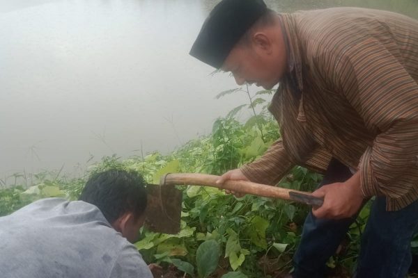 Peringati hari Air sedunia, FPKD dan KPSP tanam Pohon di Setu Patinggih Tapos.
