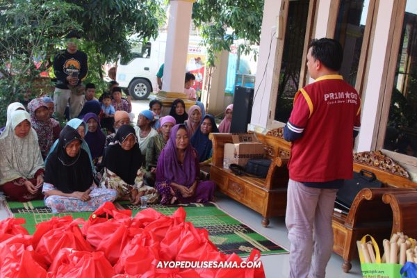 Baksos Sinergi Ke6, Primago Peduli Gelar Berbagi Sembako Gratis Sebelum Menjelang Romadhon Di Pebayuran Bekasi