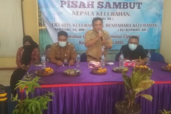 Lurah Mandor Cipayung Akhiri Masa Jabatan Diigantikan Mohammad SH