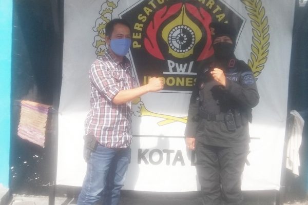 Diskusi dan Silahturrahmi PWI  Depok Bersama Korps Brimob Polri Kelapa Dua Depok.
