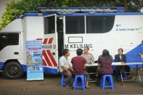 Catat…. , Daftar Lokasi Layanan SIM Keliling di Jakarta Hari Ini   
