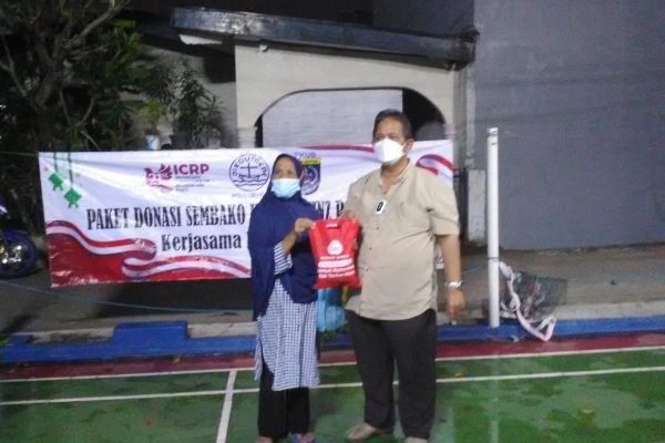 Hadapi Bulan Suci Ramadhan, ICRP, PGIS dan FKUB Berbagi Paket Sembako