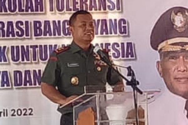 Pangdam Jaya mayjen TNI Untung Budiharto, Resmikan  Dua Sekolah Toleransi di Depok