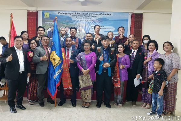 Pelantikan Pengurus Punguan Parsadaan Pomparan Raja Toga Manurung dohot Boruna (Patambor) Wilayah Jabodeta Cabang Depok periode 2022-2027