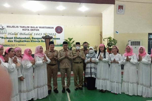 Balai Wartawan Depok Gelar Halal bi Halal