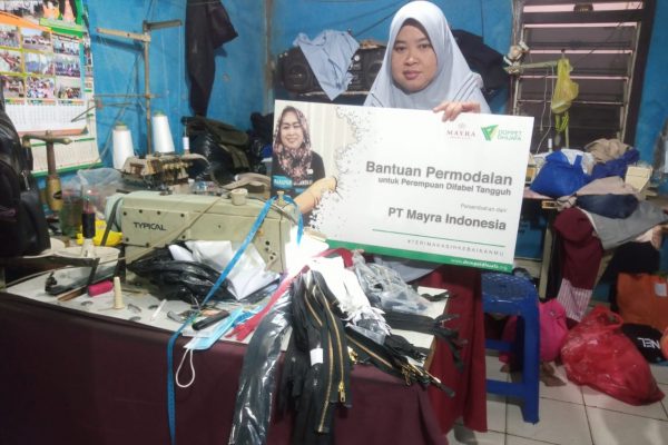 Bersama PT Mayra Indonesia, Dompet Dhuafa Sokong Usaha Para Perempuan Difabel