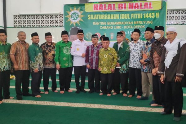 Wakil Wali Kota Depok Resmikan Sekretariat Muhammadiyah Kelurahan Meruyung, Di Dampingi Sekretaris Umum PP