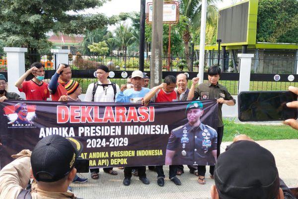 Relawan BARA API Depok Deklarasi Dukung Jenderal Andika Perkasa Presiden RI