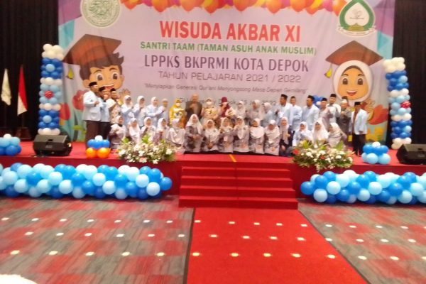 Wisuda Santri Taman Asuh Anak Muslim TAAM Angkatan XI se Kota Depok Berlangsung Meriah