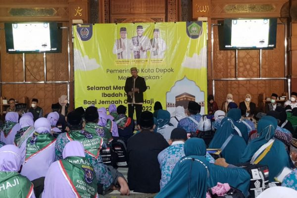 Pemkot Depok Lepas Keberangkataan Kloter Pertama Calon Jemaah Haji