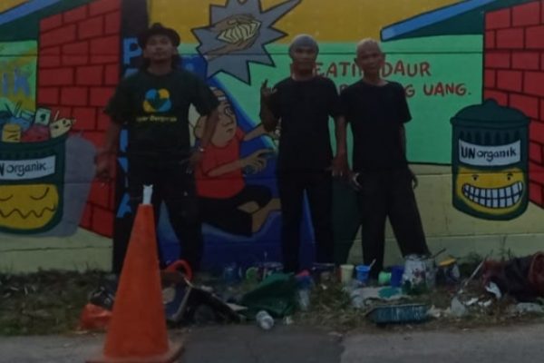 Peduli Pelihara lingkungan, Pakuya Jabar Bergerak Depok Inisiasi Mural Competition