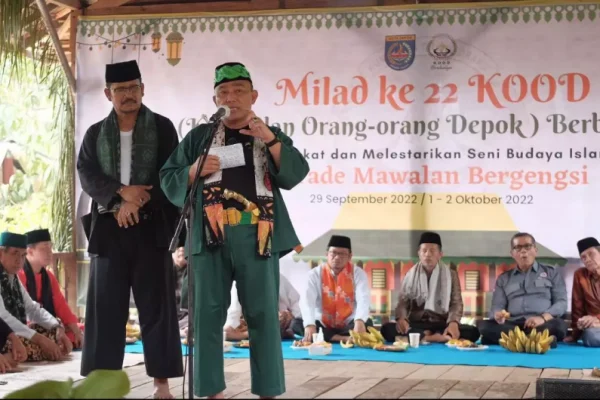 Wali Kota Depok, Mohammad Idris Menghadiri Tasyakuran Milad ke-22 Kumpulan Orang Orang Depok