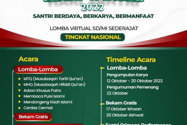 Pesantren modern Primago Gelar Festival Hari Santri 2022