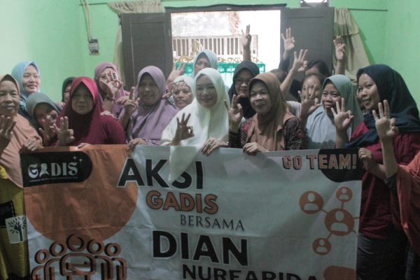 Kunjungi Warga Kelurahan Depok, Dian Nurfarida Berharap Bisa Kembali Silaturahmi Lagi