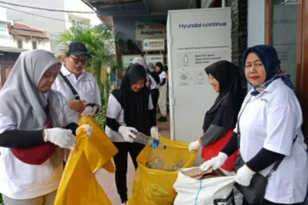 271 Peserta Ikut Kampanye Pilah Sampah di Sunter Jaya