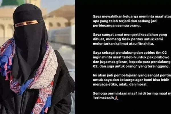 Heboh Umi Pipik Singgung Kecurangan Pemilu, Abidzar Al Ghifari Sampaikan Permintaan Maaf