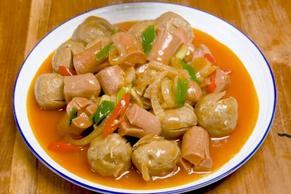 Sosis Baso Saus Kecap Alternatif Menu Saat Sahur dan Berbuka Puasa