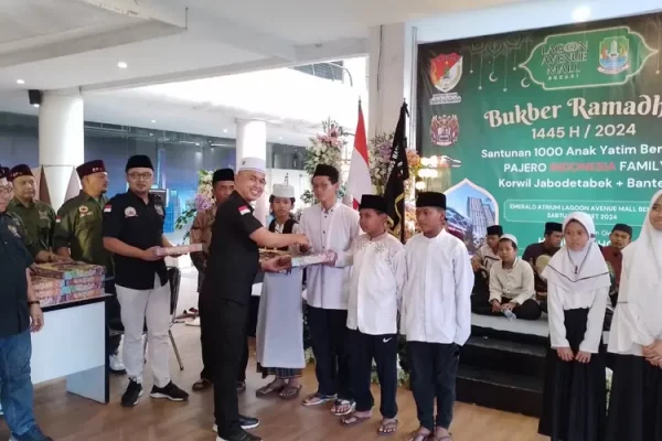 Berbagi Kebahagiaan, Komunitas Pajero Indonesia Family Ajak 1000 Anak Yatim Buka Puasa Bersama dan Berikan Santunan