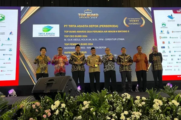 Masuki Maret 2024, Tirta Asasta Selenggarakan RUPS Tahunan dan Sabet Penghargaan Perumda Air Minum Bintang 5