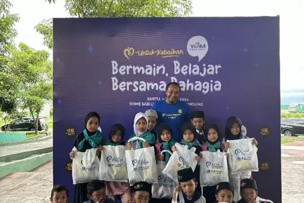 Sinergi Foundation Kembali Dipercaya MIW untuk Salurkan Santunan ke 2.000 Anak Yatim-Dhuafa