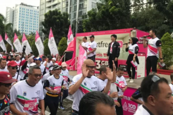 Jakarta Safety Run Tutup Rangkaian Bulan K3 DKI Jakarta