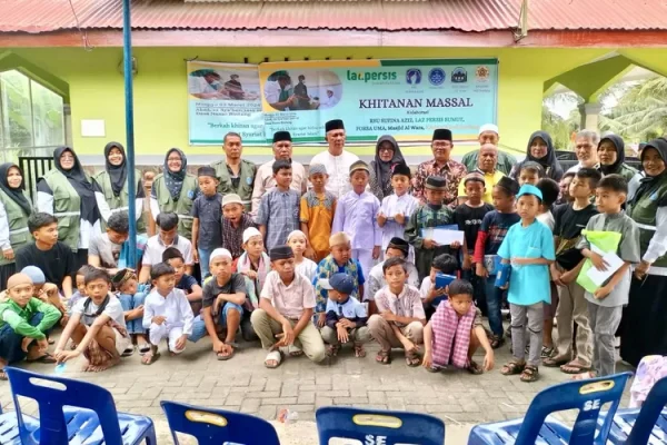 LAZ PERSIS Sumut Gandeng RSU Sufina Aziz Gelar Khitanan Massal, Dikuti 48 Anak