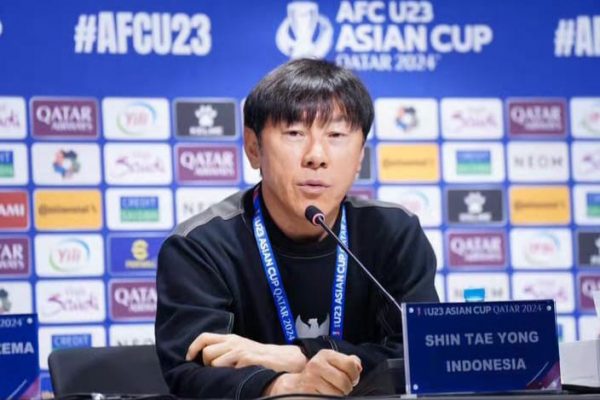 Piala Asia U-23 2024: Shin Tae-yong Optimis Indonesia Mampu Bekuk Irak