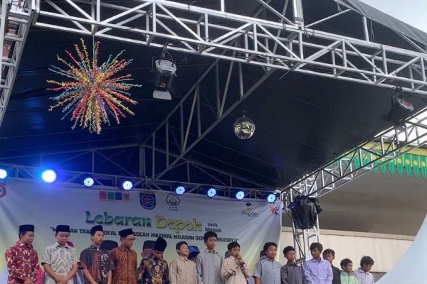 PKBM PRIMAGO INDONESIA ikut Memeriahkan Lebaran Depok 2024 dengan Penampilan Drama Budaya