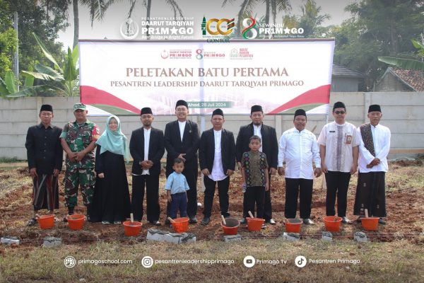 Gelar Peletakan Batu Pertama, Pesantren Leadership Daarut Tarqiyah Primago Memulai Proses Pembangun Pesantren di Rumpin Bogor
