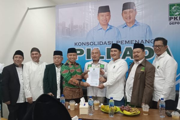 Supian Suri-Chandra Rahmansyah Kantongi SK Partai Demokrat, PKB, PAN, PPP, Pastikan Tidak ada Kotak Kosong di Pilkada Depok 2024 