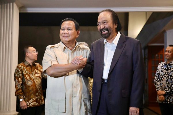 *Prabowo Terima Surya Paloh, NasDem Gabung Koalisi Indonesia Maju*