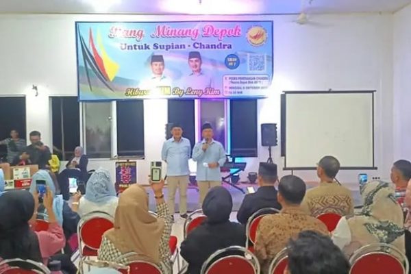 Dukung Supian-Chandra, Warga Minang Kota Depok Deklarasi Bentuk Relawan Rumah Gadang Kito
