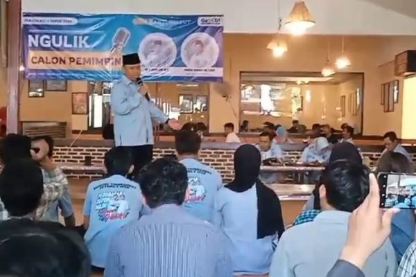 Relawan GASS D1 Gelar Ngulik Calon Pemimpin, Ajak Gen Z Anti Golput dan menangkan Supian Suri-Chandra Rahmansyah