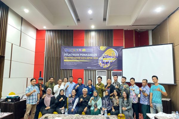 Tajamkan Program Pemasaran Pariwisata dan Ekonomi Kreatif Nasional, Disporyata Kota Depok Gandeng CV Dirgantara Sejahtera Bersama untuk mengadakan Pelatihan Pemasaran Digital
