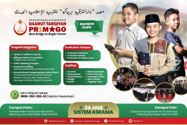 Pesantren Leadership Daarut Tarqiyah Primago Pesantren Alumni Gontor yang berada di Kota Depok Jawa Barat