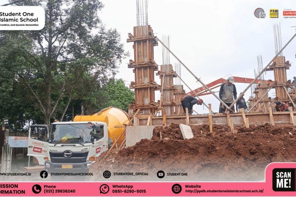 Gedung SMP VIS Student One Mulai Bertumbuh, Siap Memberikan Fasilitas Terbaik Bagi Siswa-siswinya