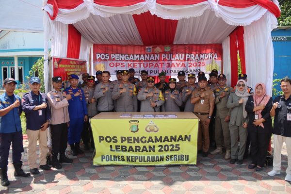 Polres Kepulauan Seribu Dirikan 5 Pos Pengamanan Idul Fitri 2025, Siap Layani Pemudik dan Wisatawan
