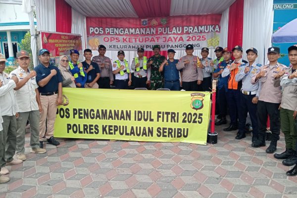 Pospam Lebaran 2025 Polsek Kepulauan Seribu Utara Siap Layani Pemudik dan Wisatawan dengan Humanis