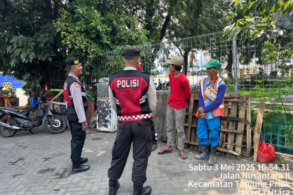 Satsamapta Polres Pelabuhan Tanjung Priok Giatkan Patroli Dialogis untuk Ciptakan Kamtibmas Aman”