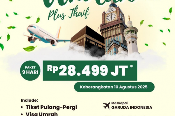 Usai Musim Haji, KIAS Travel Adakan Umroh Awal Musim 1447 H:Catat Tanggalnya!