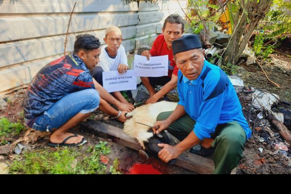 CV Dirgantara Sejahtera Bersama Depok Tebar 3 Kambing Hewan Qurban di 3 Titik di Hari Raya Idul Adha 1446H/2025