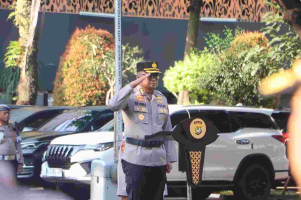 Kapolres Kepulauan Seribu Hadiri Apel Pamen Satker Polda Metro Jaya yang Dipimpin Kapolda Irjen Pol. Karyoto