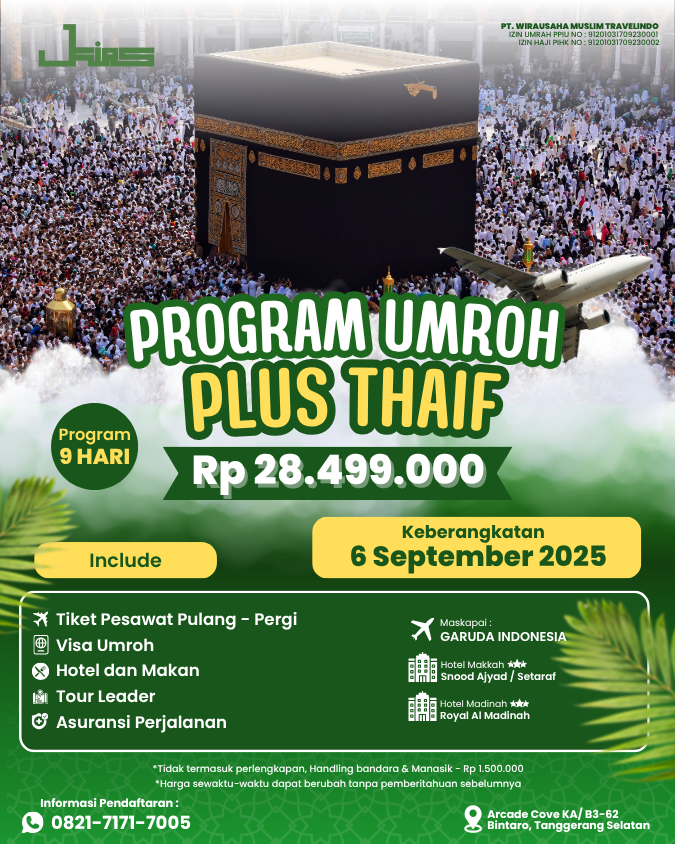 Umroh Kias Travel, Travel Umroh Berkualitas, Travel Umroh Murah, Travel Umroh Terjangkau