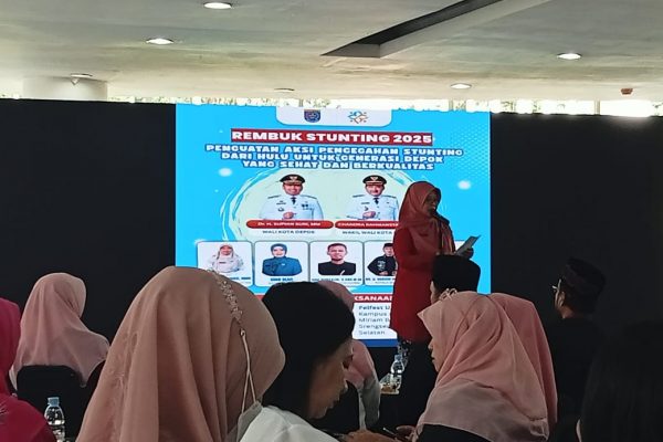 DP3APKB Kota Depok Gelar Rembuk Stunting Kota Depok 2025 : Satukan Komitmen Cegah Stunting dari Hulu