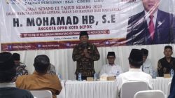 H.Mohamad HB.SE, Anggota DPRD Kota Depok Fraksi Gerindra, Reses Masa Sidang III Tahun Anggaran 2025.(Foto : Edisi.id)